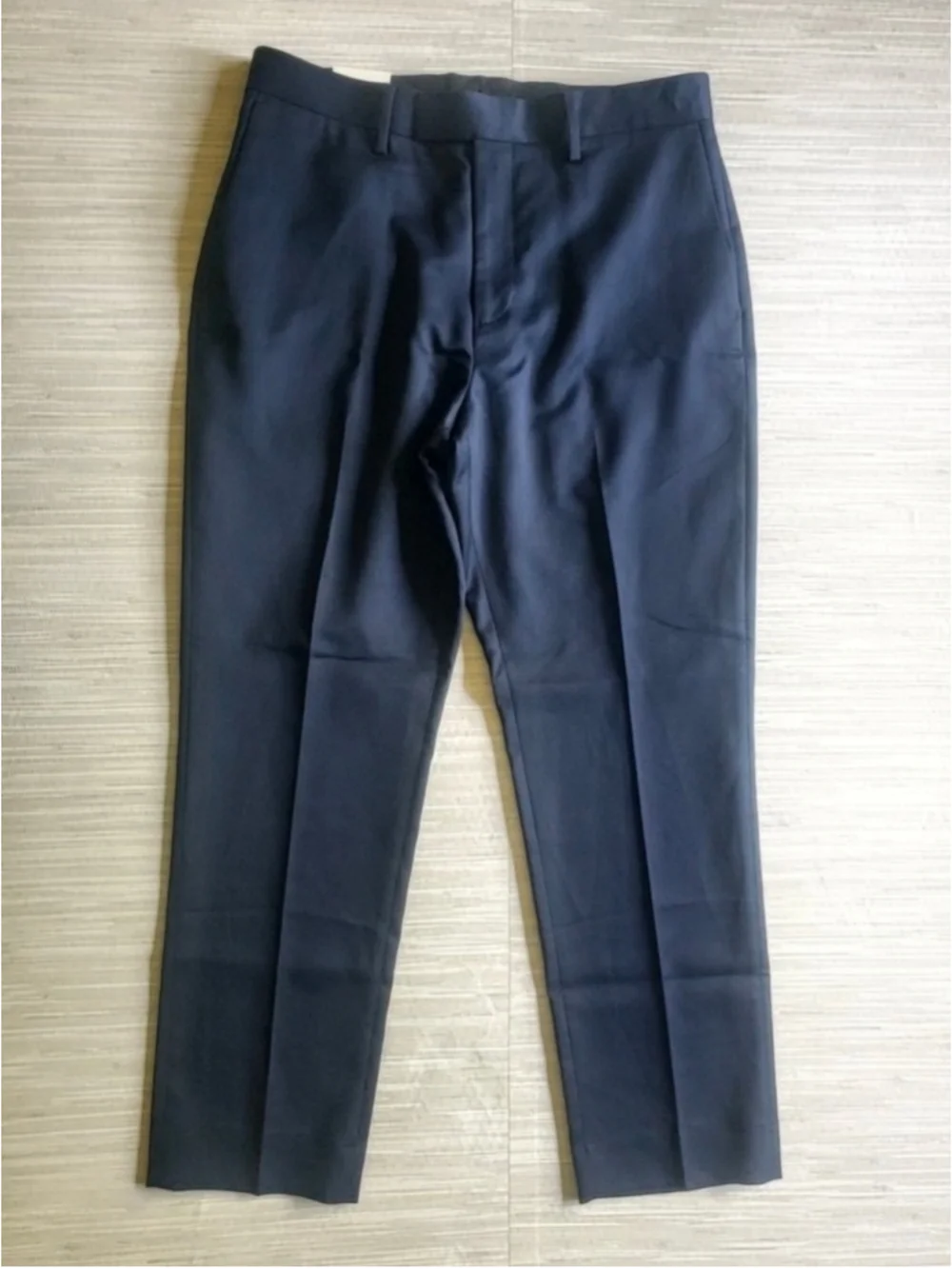 Banana Republic Men's Satin Suit Trousers Navy Blue Size 32W Pants NWT RT$170